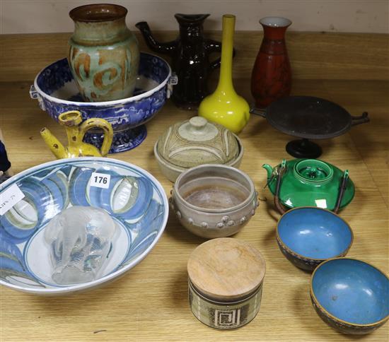 A group of assorted ceramics